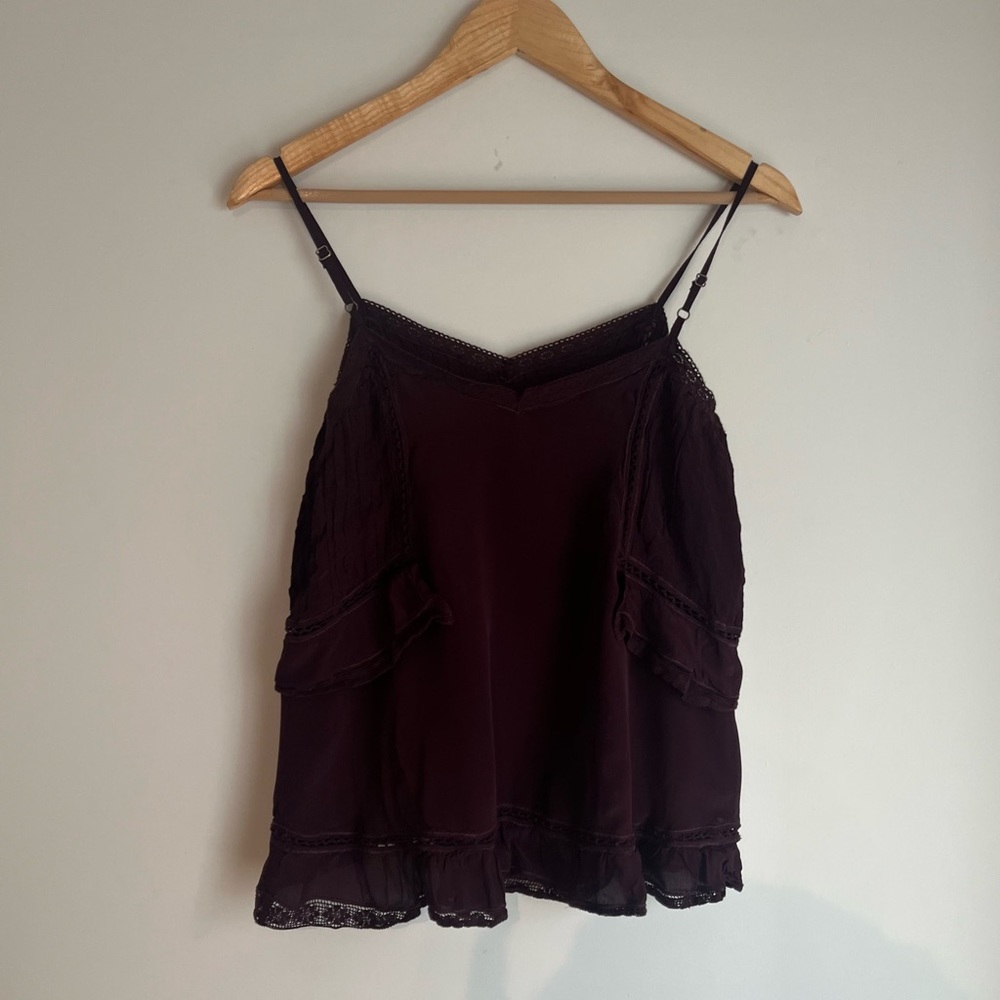 S.E.A. New York ruffle tank top